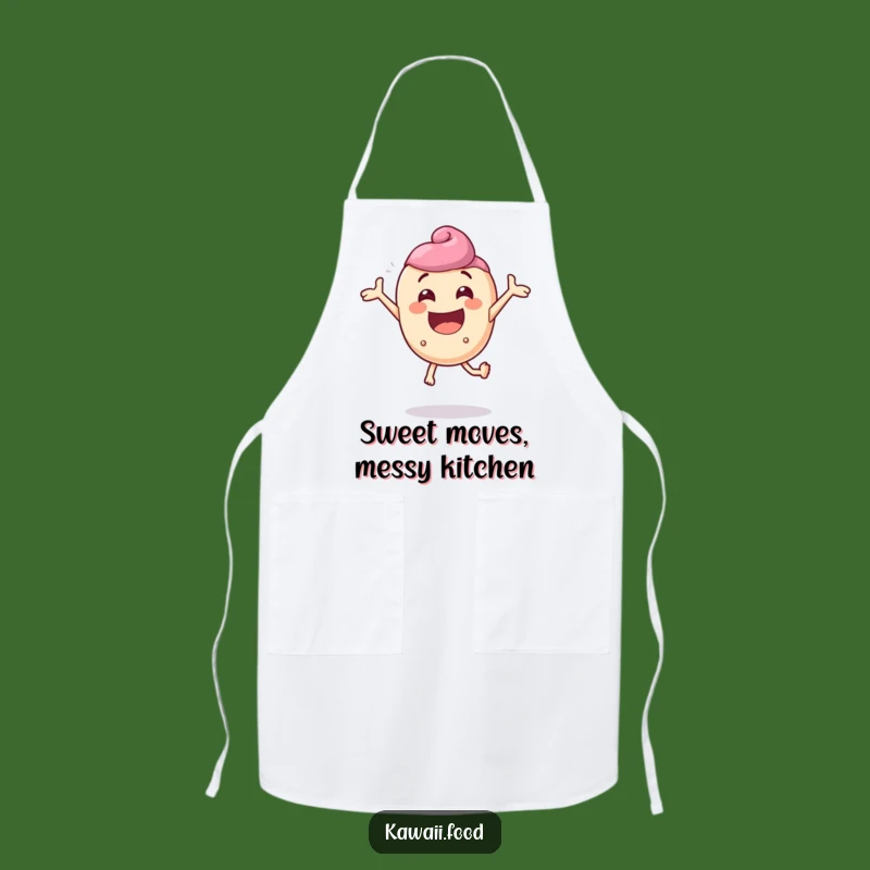 Funny Candy Character Apron: Bouncing Kitchen Fun, Perfect Culinary Funny Gift