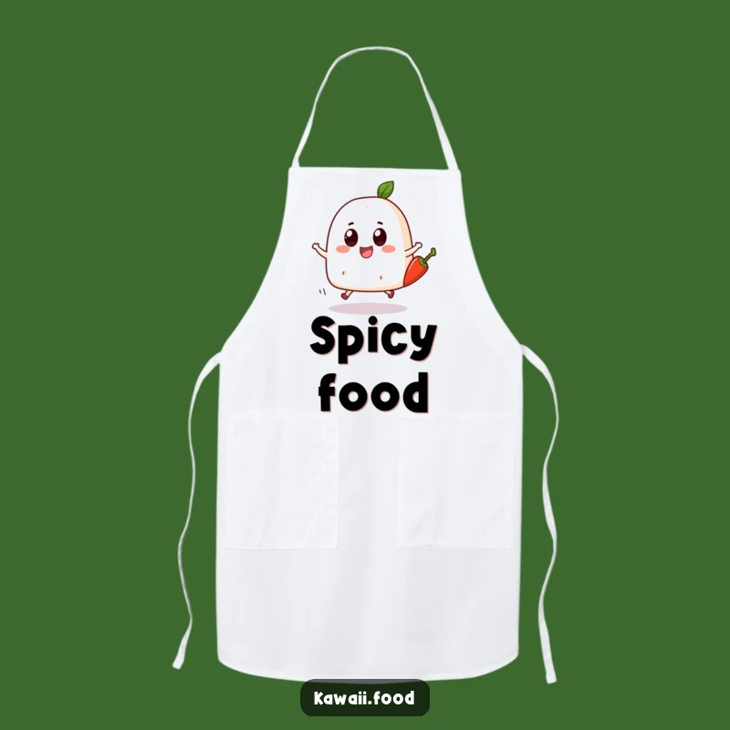 Funny Onigiri Skip Apron: Chef's Spice Fun - Hilarious Cooking Funny Gift