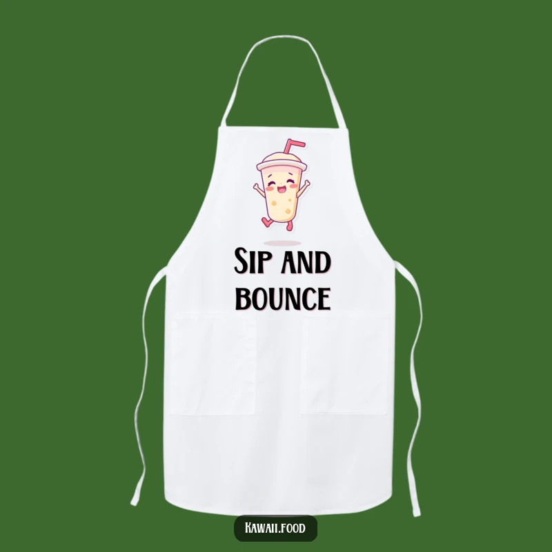 Funny Bubble Tea Apron - Hilarious Drink Gift for Boba Fans