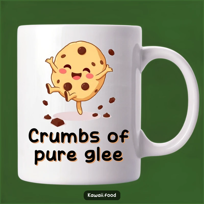 Funny Cookie Cartwheel Mug - Giggles Guaranteed with Every Sip!