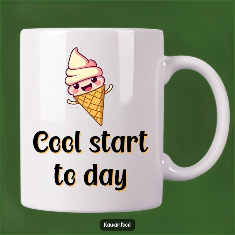 Funny Ice Cream Cone Mug: Start Your Day with a Swirl of Sweet Joy
