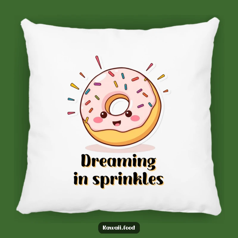Funny Donut Comfort Pillow: Soft & Hilarious Gift for Sweet Dreams