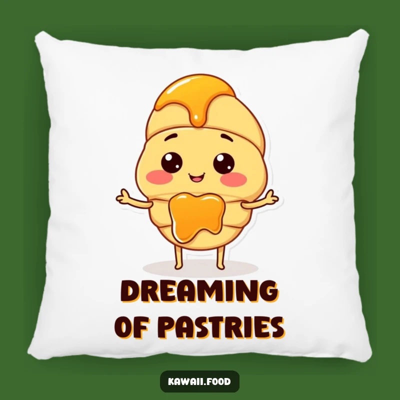 Funny Croissant Jam Pillow: Cuddle Up with a Sweet Pastry Character