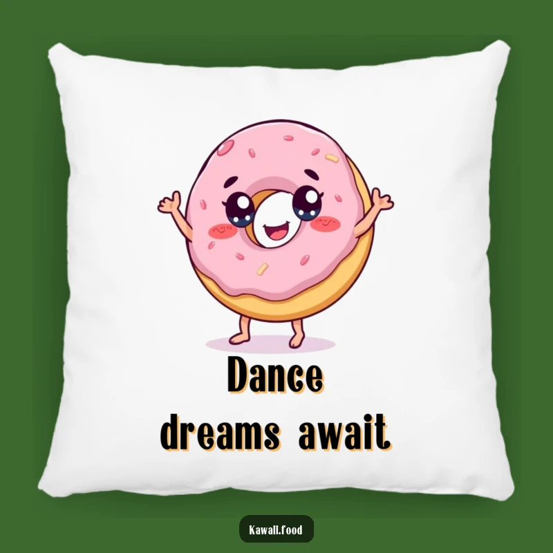 Funny Donut Dance Pillow: Cozy Comfort with Sweet Playfulness