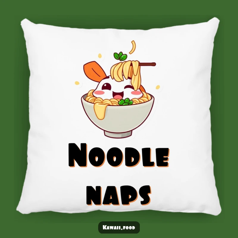 Funny Ramen Slurp Pillow - Cozy Comfort with a Hilarious Noodle Twist!