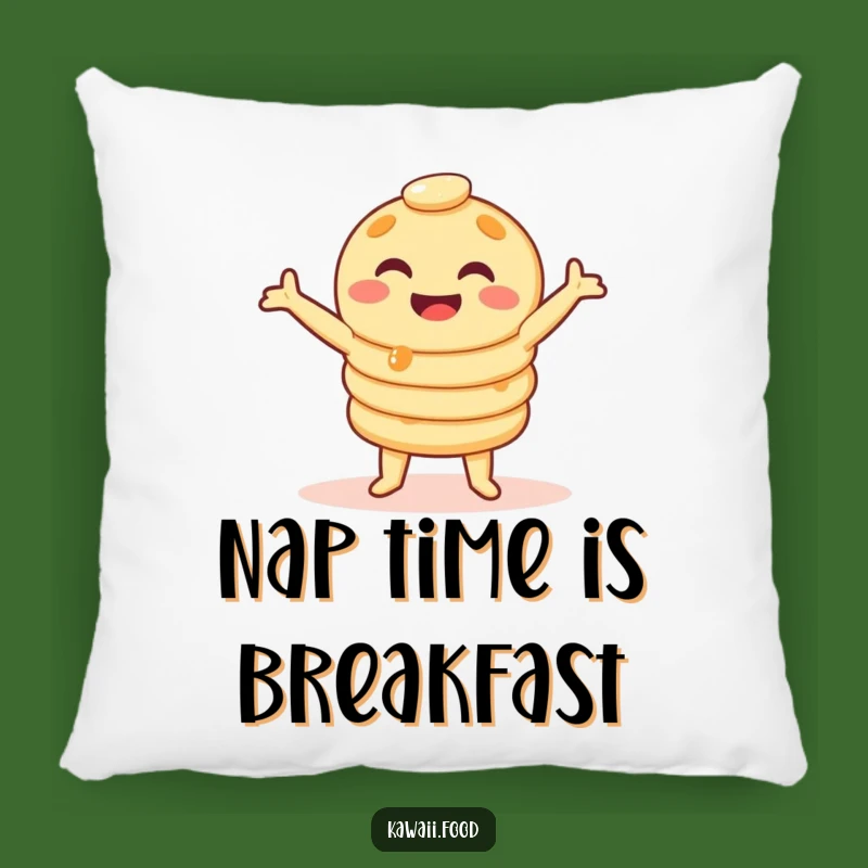 Funny Pancake Wobble Dance Pillow - Cozy & Hilarious Comfort