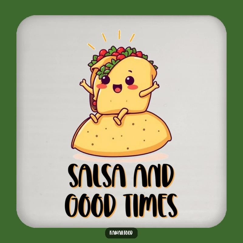 Funny Taco Ride Coaster: Hilarious Mexican Food Drink Accessory Gift