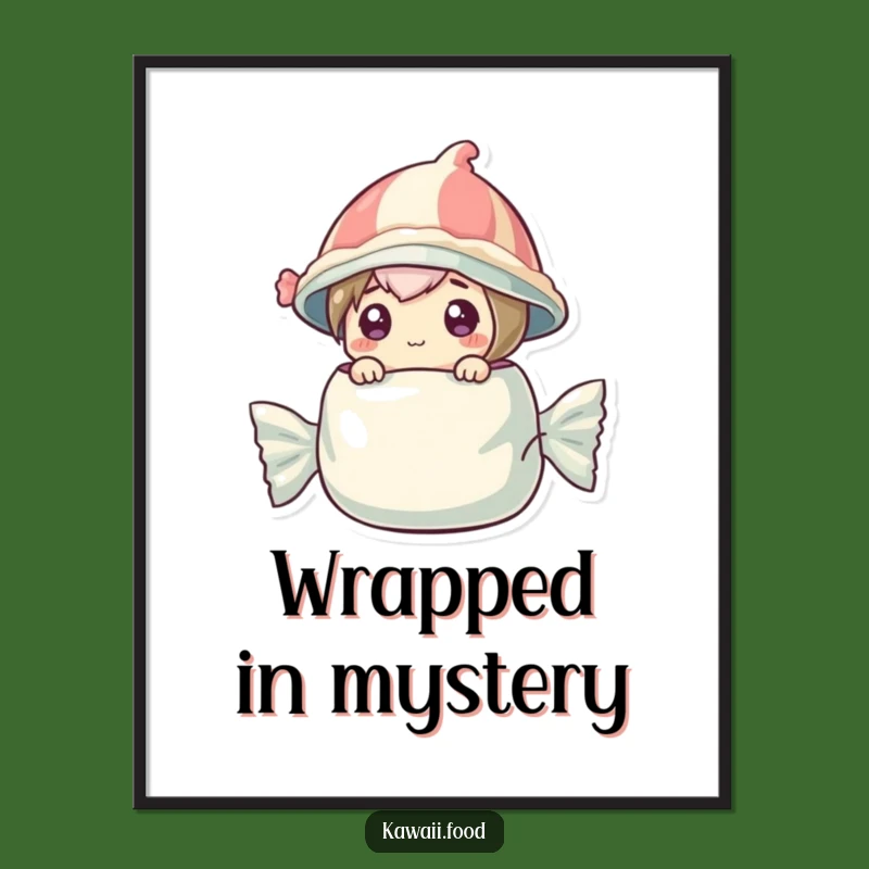 Funny Candy Wrapper Poster: Decorate with Sweet Surprises and Humor