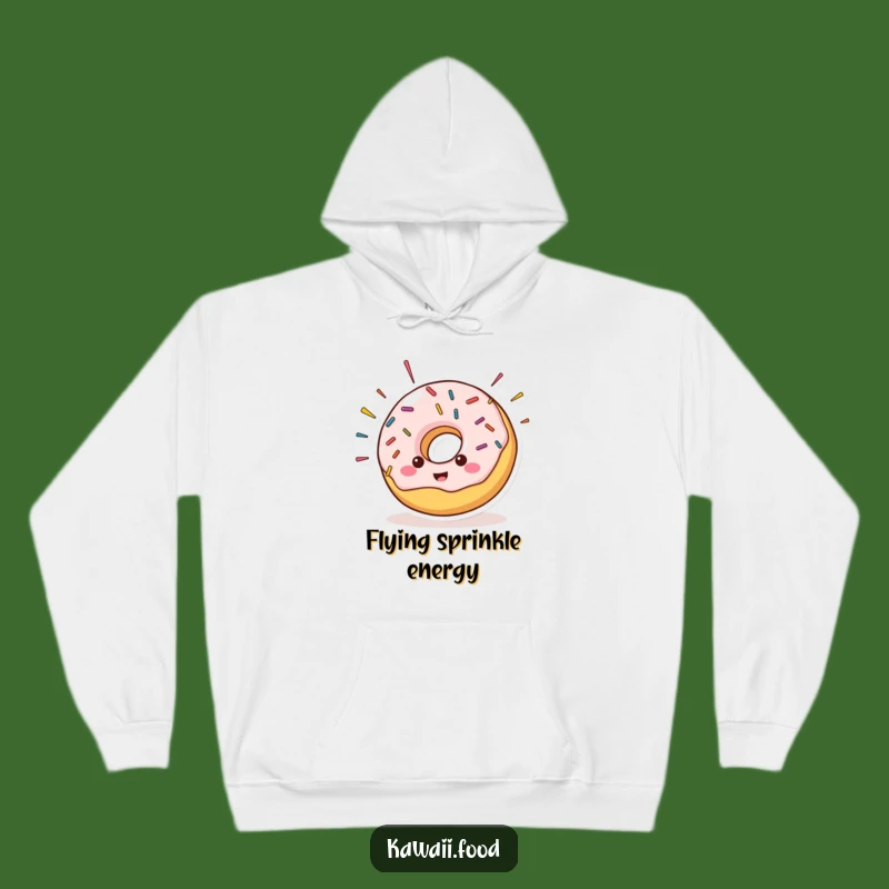 Funny Donut Sprinkle Hoodie: Cozy & Hilarious Gift for Sweet Treat Fans