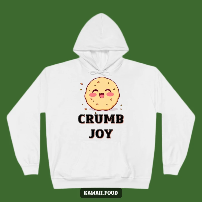 Funny Blushing Cookie Hoodie: Cozy Sweet Excitement Wear, Ultimate Funny Gift