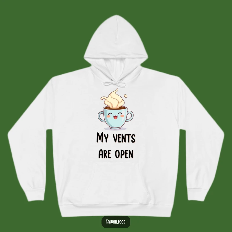 Funny Coffee Cup Steam Hoodie: Cozy Warmth & Humor, Great Funny Gift