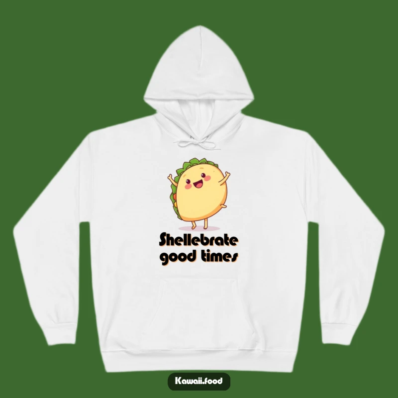 Cozy Funny Taco Cartwheel Hoodie: Stay Warm with Fiesta Flair
