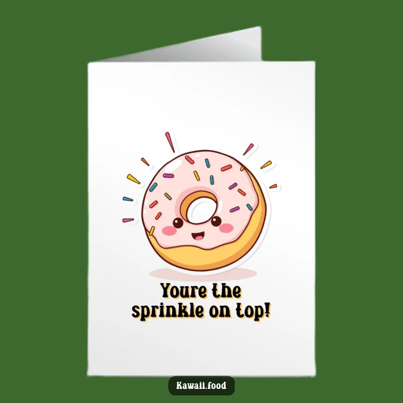 Free Printable Donut Congrats Card - Funny Sprinkle Success Gift