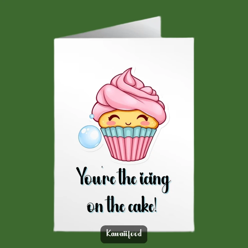 Free Printable Cupcake Congrats Card - Hilarious Bubble Blowing Downloadable
