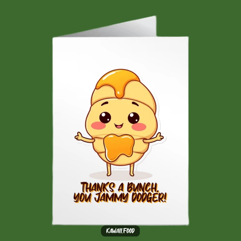 Free Printable Thank You Croissant Card Sweet & Funny Downloadable