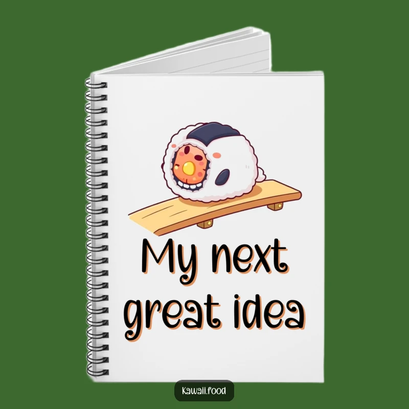 Funny Sushi Ramp Notebook: Jot Down Ideas with Smooth Flow