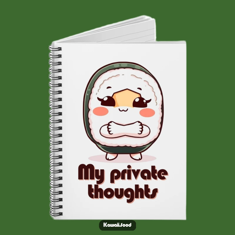 Funny Sushi Shoo Notebook: Sassy Notes Journal, Perfect Gift