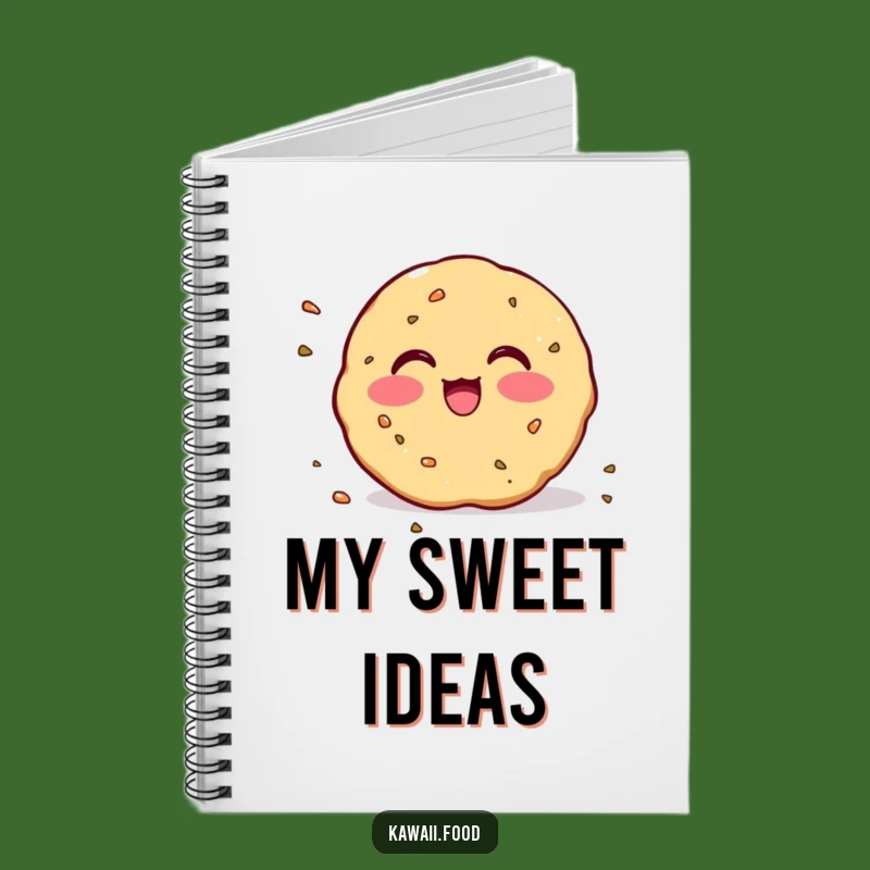 Funny Blushing Cookie Notebook: Excited Crumbs Journal, Perfect Funny Gift