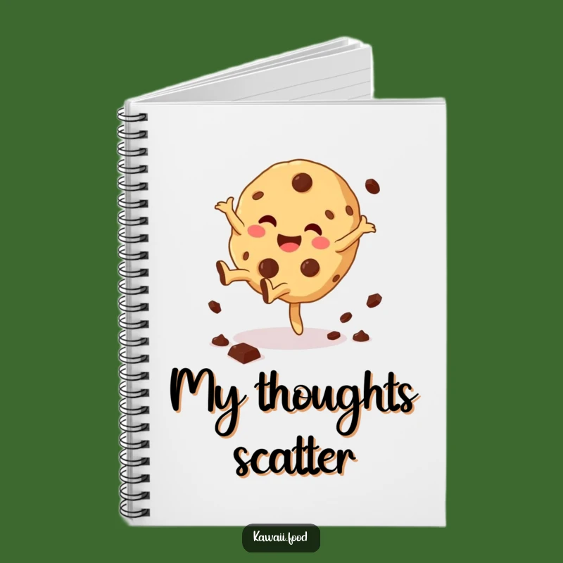 Funny Cookie Cartwheel Notebook - Jot Down Your Giggling Ideas!