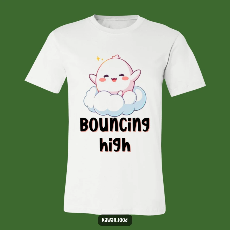 Funny Mochi Cloud T-Shirt: Happy Bouncer Style - Adorable Funny Gift