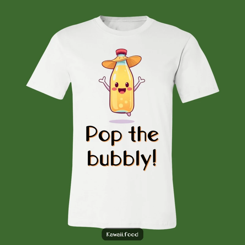 Funny Soda Bottle Character T-Shirt - Straw Hat Jump, The Ultimate Casual Funny Gift