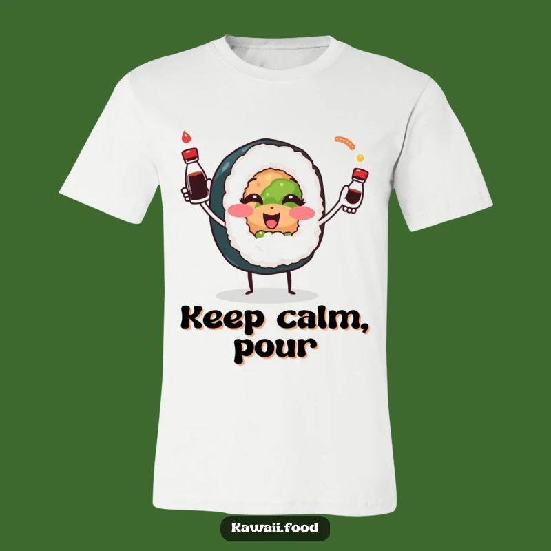 Funny Sushi Juggling T-Shirt: Hilarious Gift for Foodies & Skillful People