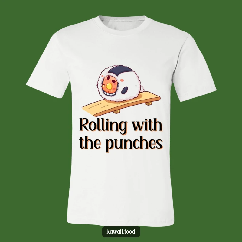 Funny Sushi Roll Ramp T-Shirt: Wear Your Smooth Moves
