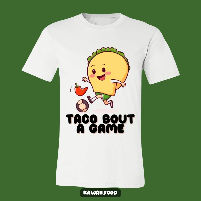 Funny Taco Soccer Shirt: Playful Foodie Tee for Game Day Fun