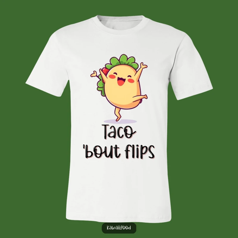 Funny Taco Cartwheel T-Shirt: Hilarious Gift for Fiesta Lovers & Food Fanatics
