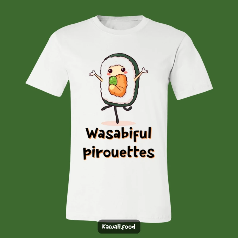 Funny Sushi Roll T-Shirt: Dance with Delight, A Hilarious Gift Tee!