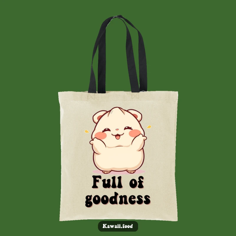 Funny Dumpling Tote Bag: Witty Style, Perfect Gift for Everyday Fun