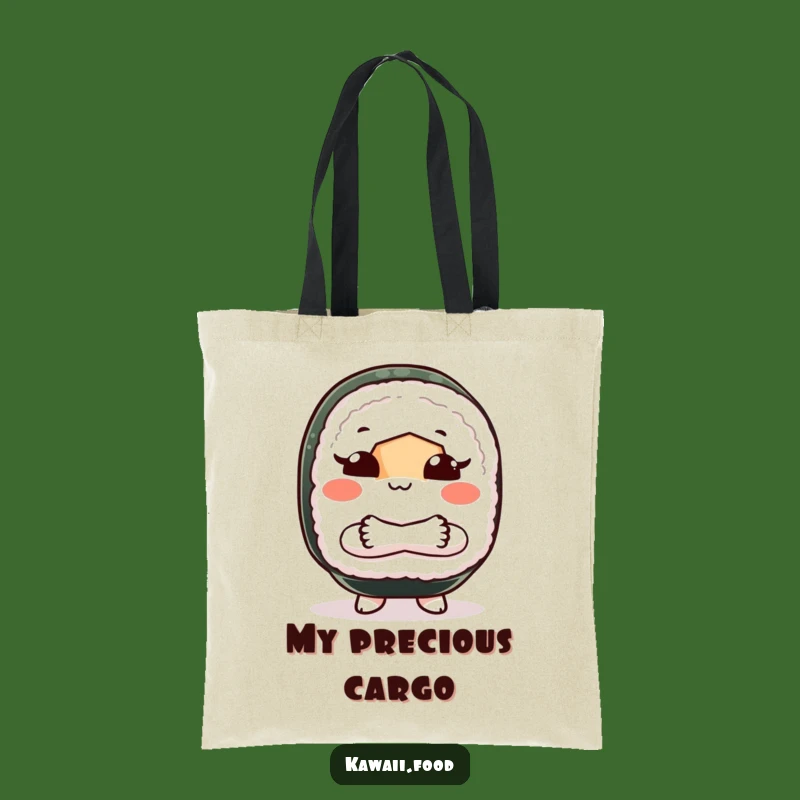 Funny Sushi Shoo Tote Bag: Sassy Carry-all, Perfect Gift